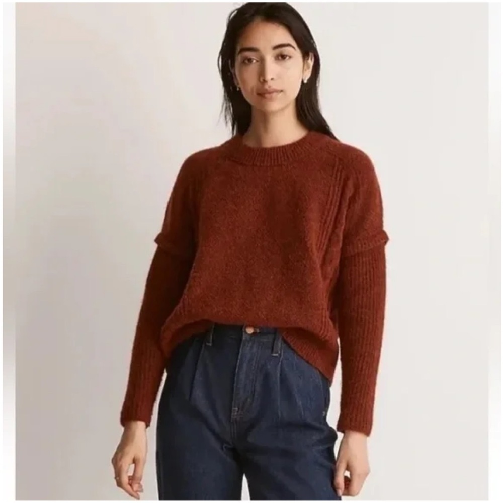 Madewell Alpaca Blend Sweater — XS (Oversized Fit)
EUC